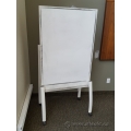 Teknion White 36 x 72 Rolling Mobile White Board